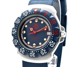 TAG Heuer — TAG Heuer Formula 1 WA1210 Quartz Blue Dial Rubber Strap — Watch — resale