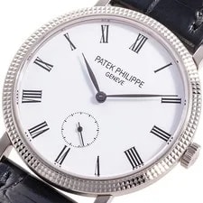 Patek Philippe Calatrava 7119G-010 White Gold 31mm Clous de Paris 2015 #KMW430 2