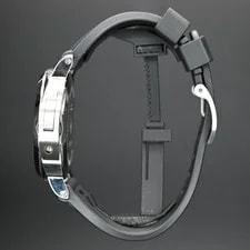 Panerai Luminor Base Logo 44mm Black Dial Rubber Strap PAM01086 2021 B&P 3