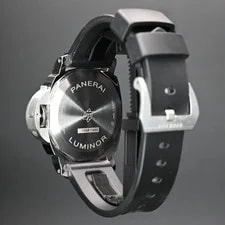 Panerai Luminor Base Logo 44mm Black Dial Rubber Strap PAM01086 2021 B&P 4