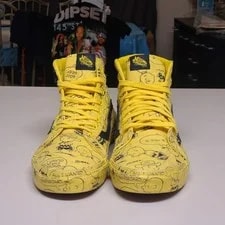 Size 13 - Peanuts X Vans Sk8- High Charlie Maize 3