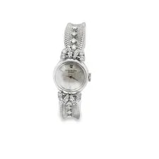 18k White Gold Patek Philippe Diamonds Dress 2