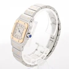 Cartier Santos Galve SM W20017D6 Watches / White Quartz 2