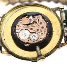 Omega Deville 111.140 32mm Ss/gp Gold Dial Hand-Wind #C2138 4