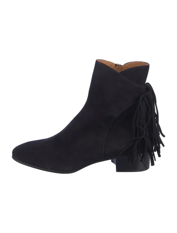 Chloé — Fringe Trim Accent — Designer Shoe — resale