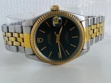 Tudor Prince Oysterdate 72033 Autonatic 18KYG/SS 3