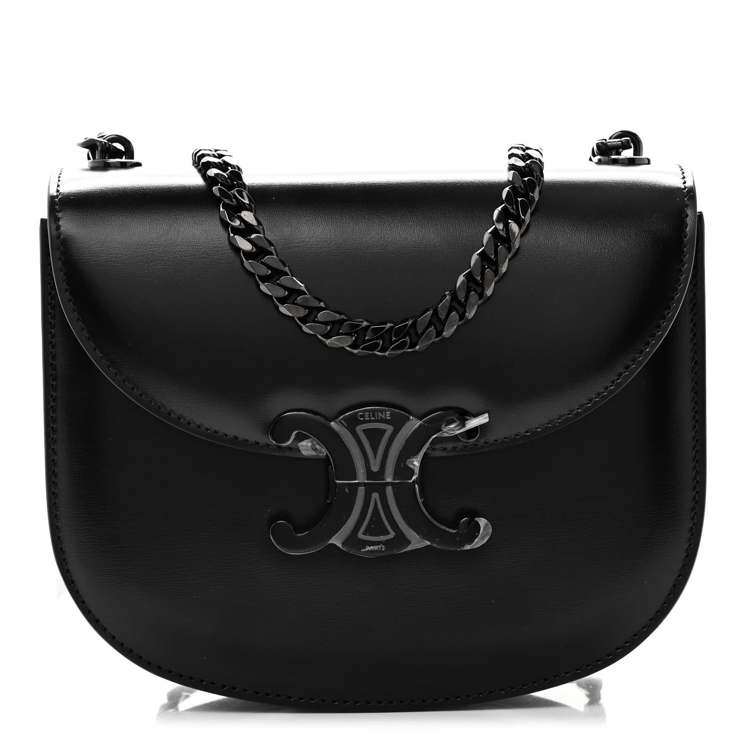 Celine — Besace Clea Chain Triomphe — Handbag — resale
