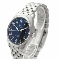 IWC Pilot IW327011 Stainless Steel Diamond 40.0mm With Papers #KNW2736 2