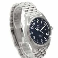 IWC Pilot IW327011 Stainless Steel Diamond 40.0mm With Papers #KNW2736 3