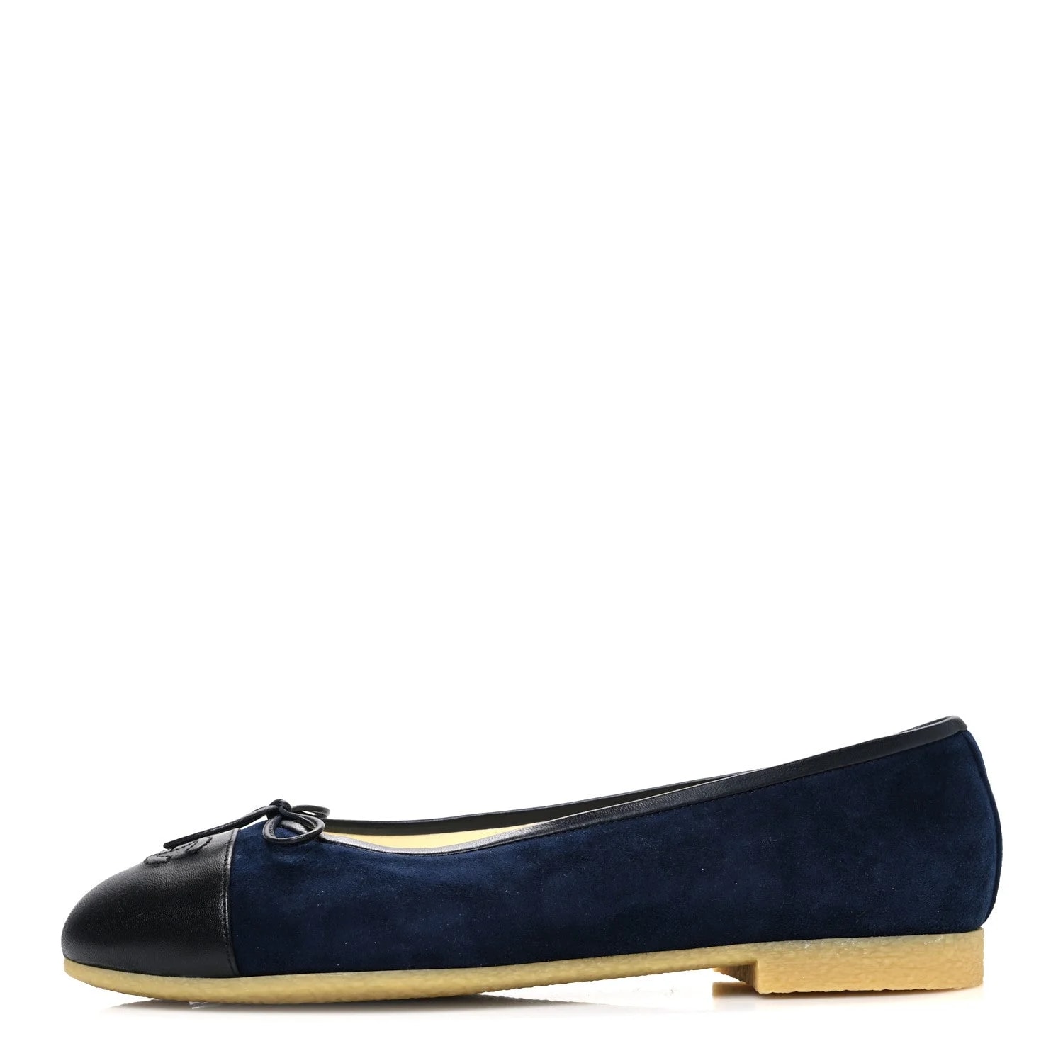 Chanel — Cap Toe CC Ballerina 40 — Designer Shoe — resale