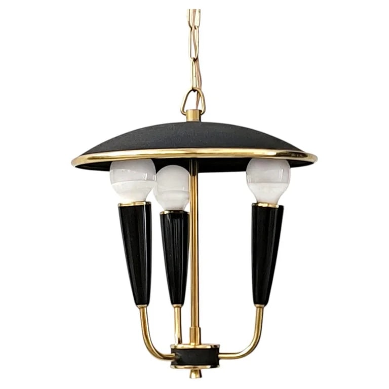 French Mid-Century Modern Ceiling Attributed To Maison Lunel, 1940s — lighting — resale