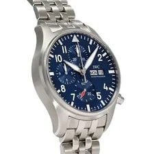 IWC Pilot IW378004 Automatic Winding 43mm Blue Stainless New Box and Paper 2