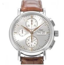 IWC — IWC Portofino Chronograph Day-Date IW378302 Stainless Steel Automatic — Watch — resale