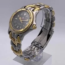 TAG Heuer Professional SEL 38mm S95.206K Stainless Steel Gold 2