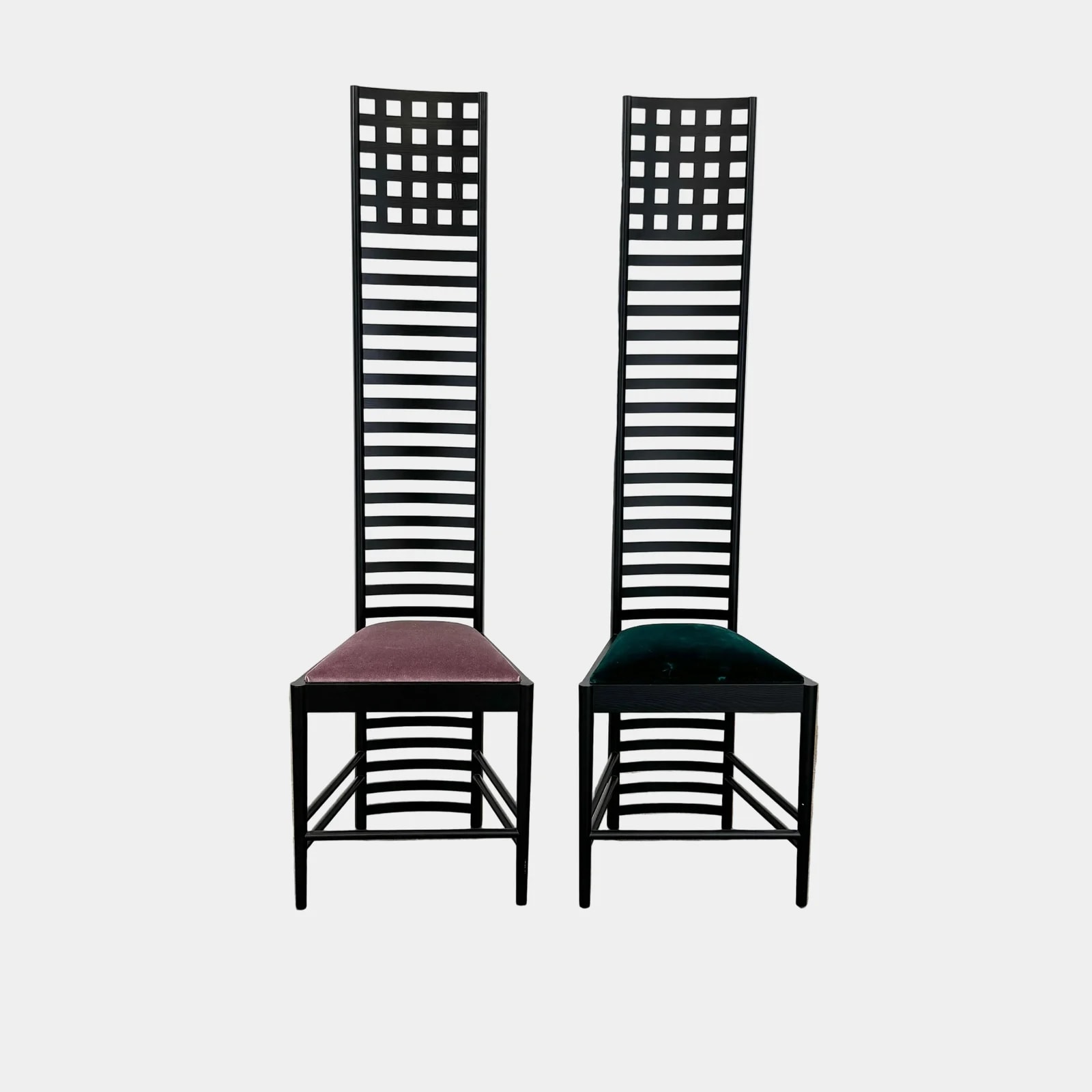 Cassina — Pair of Cassina 292 Hill House By Charles R. Mackintosh — Furniture — resale