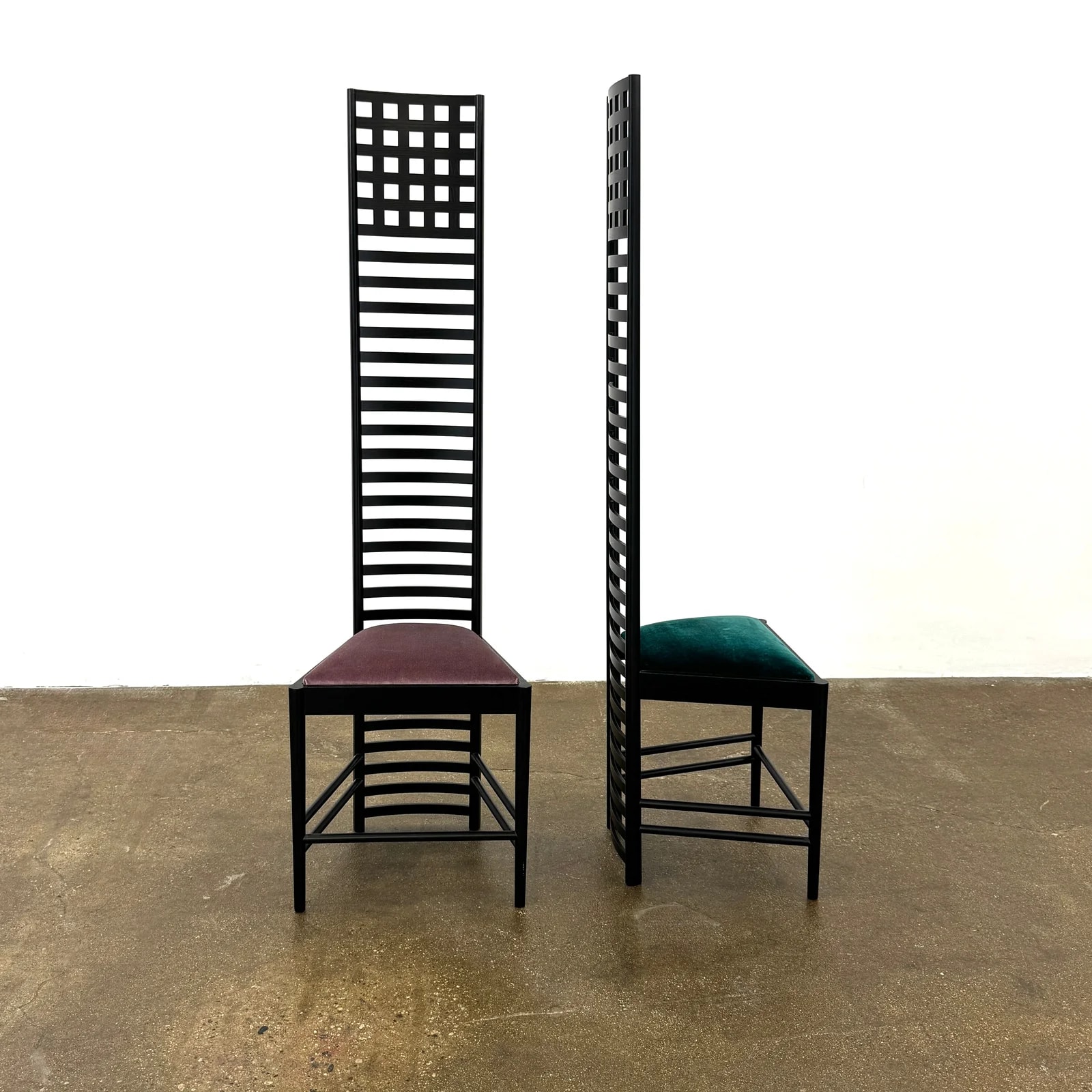 Pair of Cassina 292 Hill House By Charles R. Mackintosh 2
