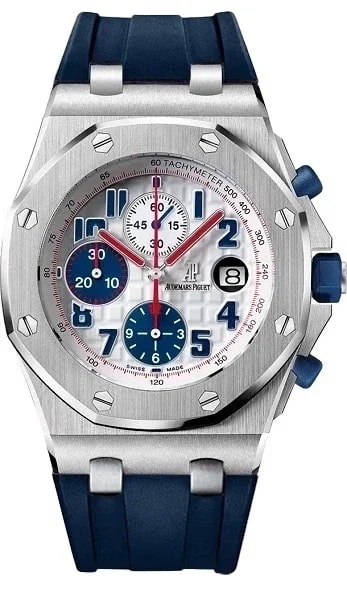 Worldofluxuryus — Audemars Piguet Royal Oak Offshore Chronograph Stainless Steel — Watch — resale