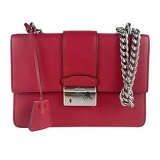 Prada — Prada Lux Sound Chain Silvertone — Handbag — resale