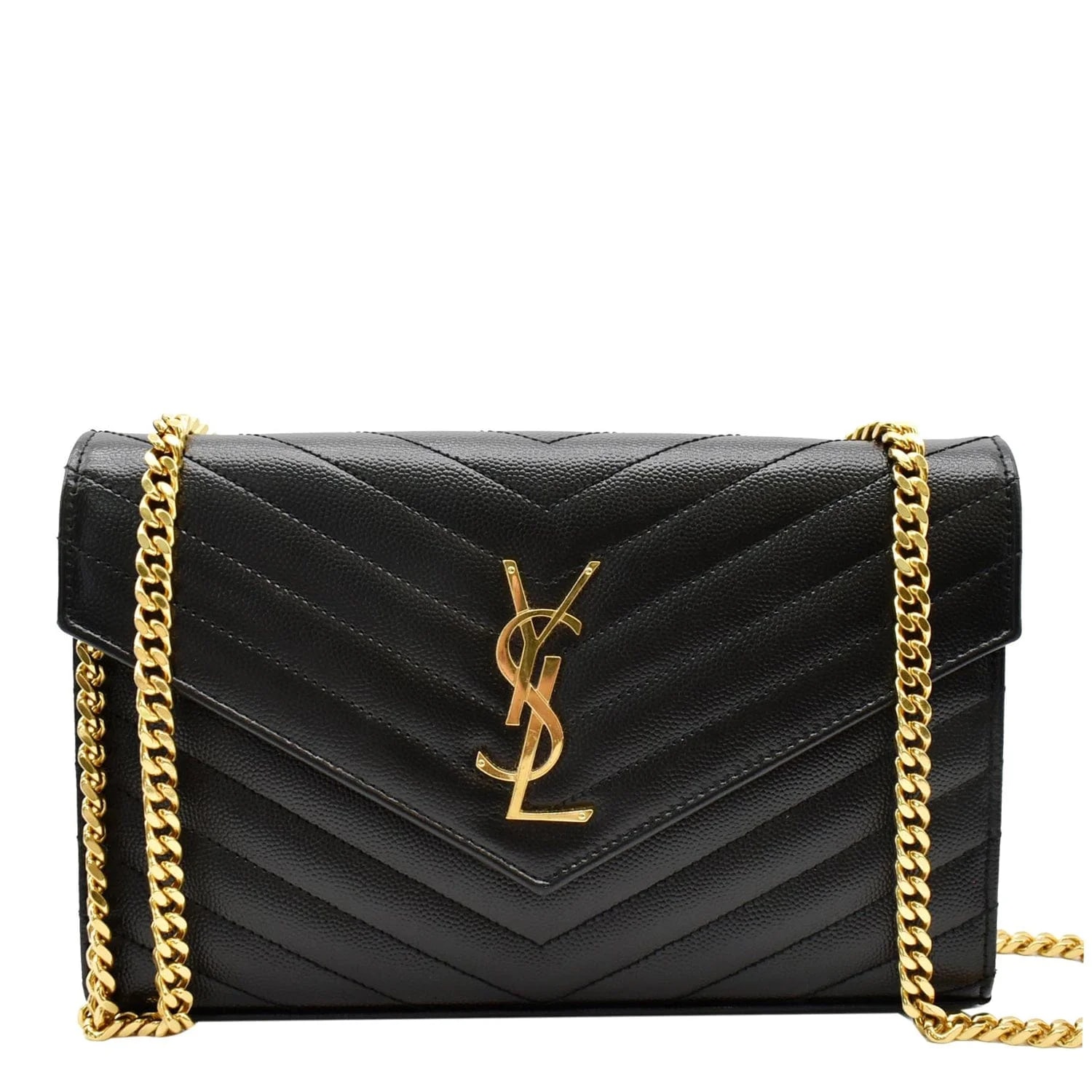 Yves Saint Laurent — Yves Saint Laurent Envelope Chain Wallet — Handbag — resale