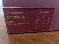 Converse X Concepts CT 1970 HI Size 8 US 3