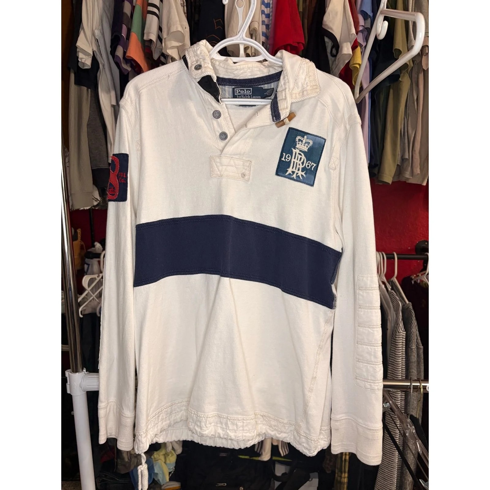 Polo Ralph Lauren — Polo Ralph Lauren "Masthead Div 1910" Rugby — streetwear — resale