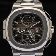 Patek Philippe Nautilus Travel Time Chronograph 5990/1A |Full Set 2016 2