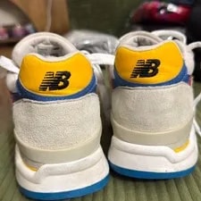 New Balance X J Crew 998 Made in US Beach Ball 9.5 Running Shoes W/ Flaws 2