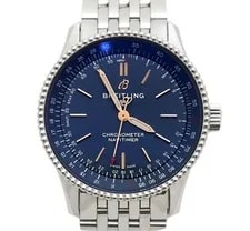 Breitling — Breitling A17395 Navitimer Automatic Steel Blue Dial 35MM Limited 75684011 — Watch — resale
