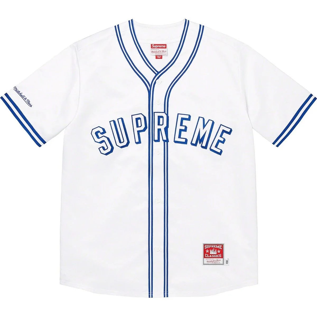Supreme — Supreme Mitchell and Ness Baseball — streetwear — resale