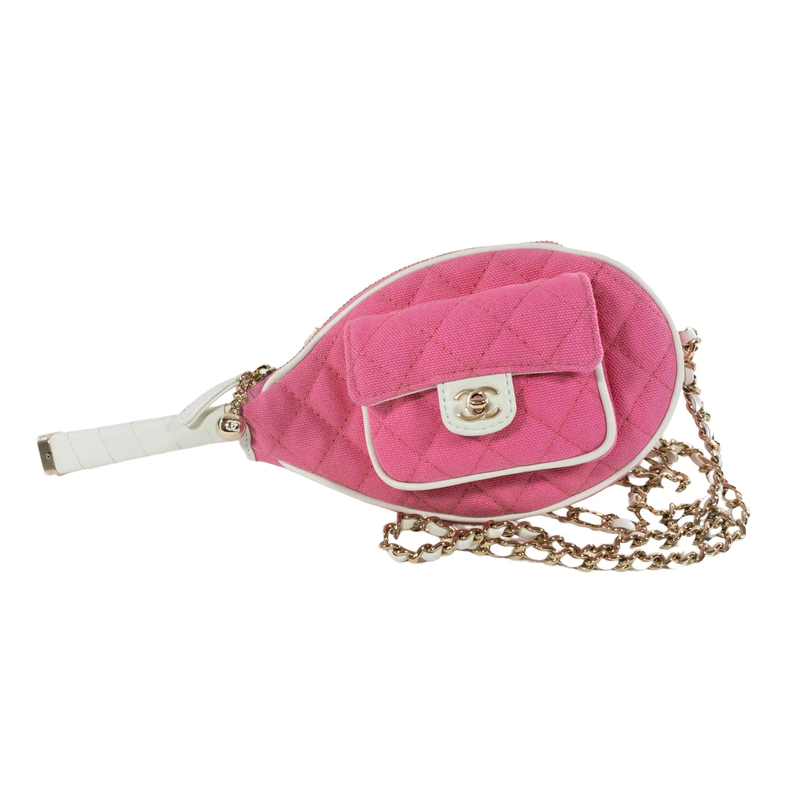 Chanel 23C Tennis Racket Mirror *Collector's Piece* 2