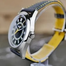 NEW Patek Philippe Calatrava 6007G-001 White Gold Yellow Dial 40mm Full Set 2025 4