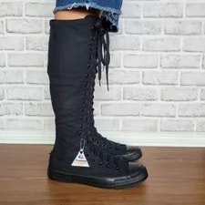 ⭐Converse Chuck Taylor XXHi Sz 11 Knee-high Boots A12325C 2