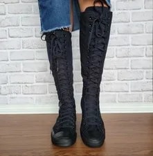 ⭐Converse Chuck Taylor XXHi Sz 11 Knee-high Boots A12325C 3
