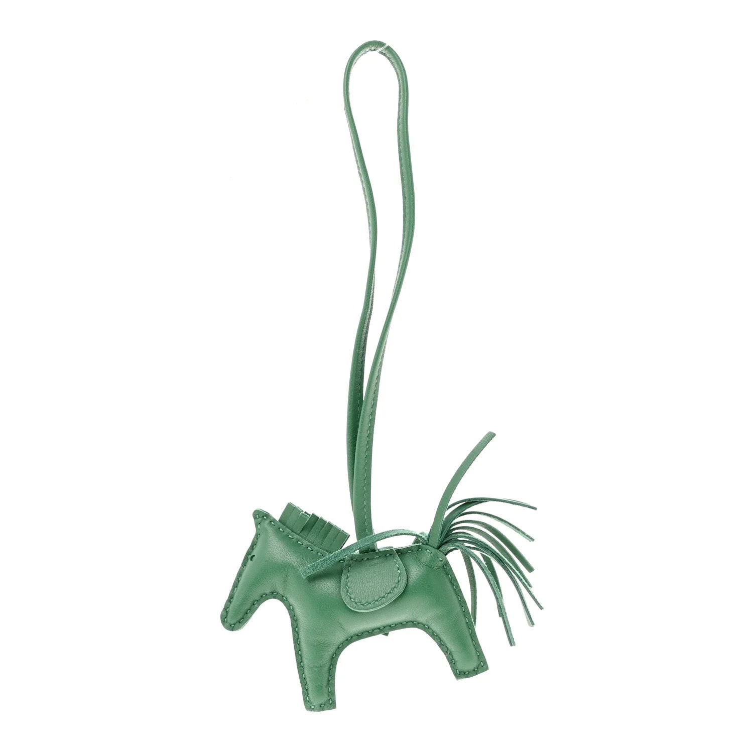 Hermès — Milo Grigri Rodeo Horse Bag Charm Cypress — Accessory — resale