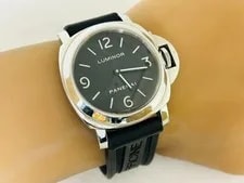 Panerai Luminor Base OP6727 PAM00112 Black Manual Excellent A5846 2