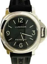 Panerai Luminor Base OP6727 PAM00112 Black Manual Excellent A5846 3