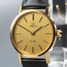 Omega — [Near +] 1982 Omega de Ville Cal.625 Hand Winding Gold — Watch — resale