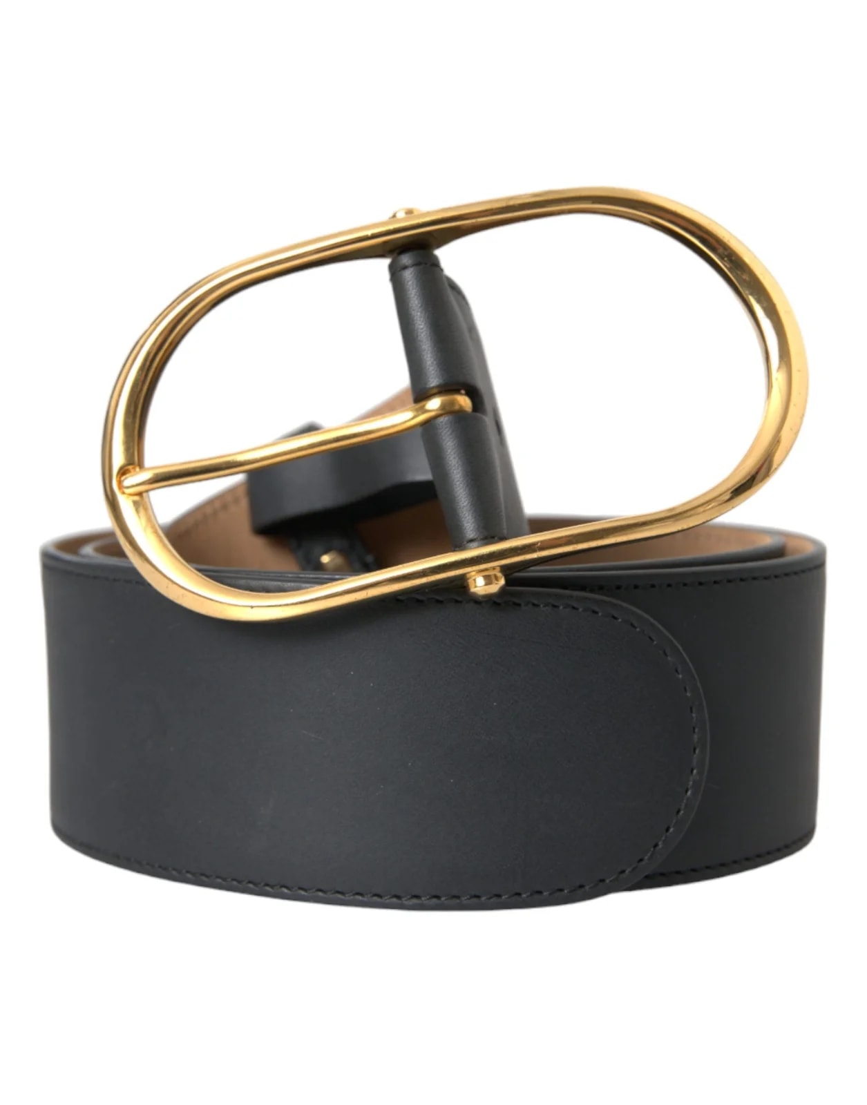 Dolce & Gabbana — Dolce & Gabbana Classic Metal Oval Buckle Belt — Accessory — resale