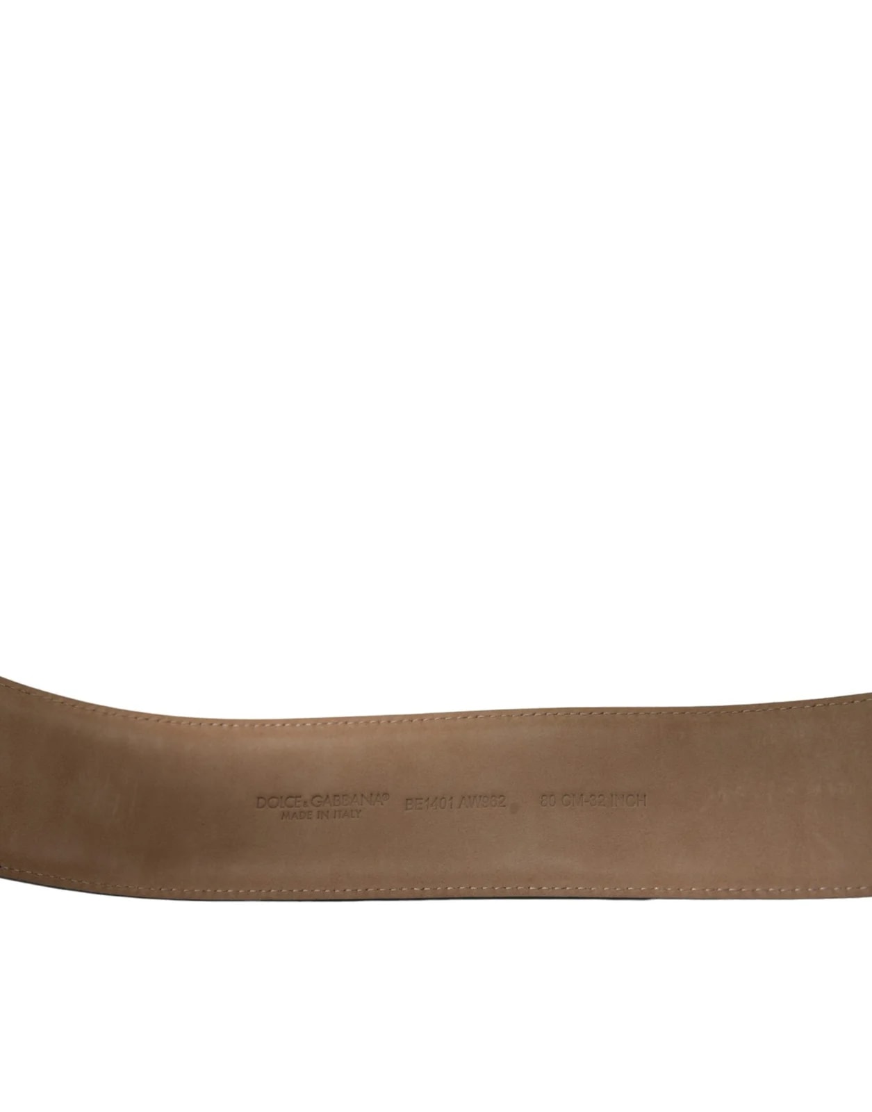 Dolce & Gabbana Classic Metal Oval Buckle Belt 4