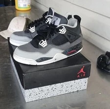 Jordan Air 4 Mid Top Basketball Lace Up 4