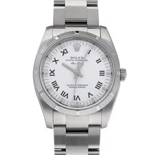 Rolex Air-King 114210 34mm Stainless Steel White #WW2051