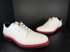 Nike Air Jordan ADG 5 White Black Red Spikeless Golf Shoes Mens Size 10 New — Sneaker — resale
