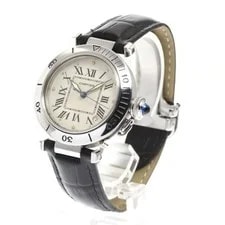 Cartier — Cartier Pasha C W3100255 35mm SS Beige #C7446 — Watch — resale