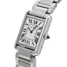 Cartier Tank WSTA0092 ( 4563) 33.7mm Stainless Steel Silver #WW4282 2