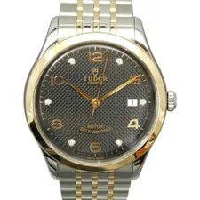 Tudor — Tudor 1926 91551-0004 Automatic 6 Diamonds Date Power Reserve Black — Watch — resale