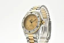 TAG Heuer — [Exc+5] Tag Heuer 2000 974.013 Yellow Dial Date Quartz — Watch — resale