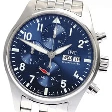 IWC Schaffhausen — IWC Schaffhausen Pilot's Chronograph 41 IW388102 Day Date AT 's_916516 — Watch — resale