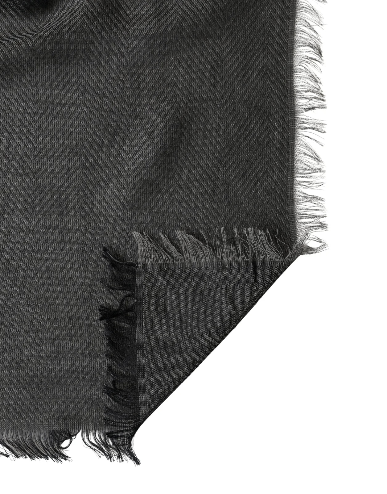 Dolce & Gabbana Stripe Fur Shawl Neck Wrap 180cm x49cm Scarf 2