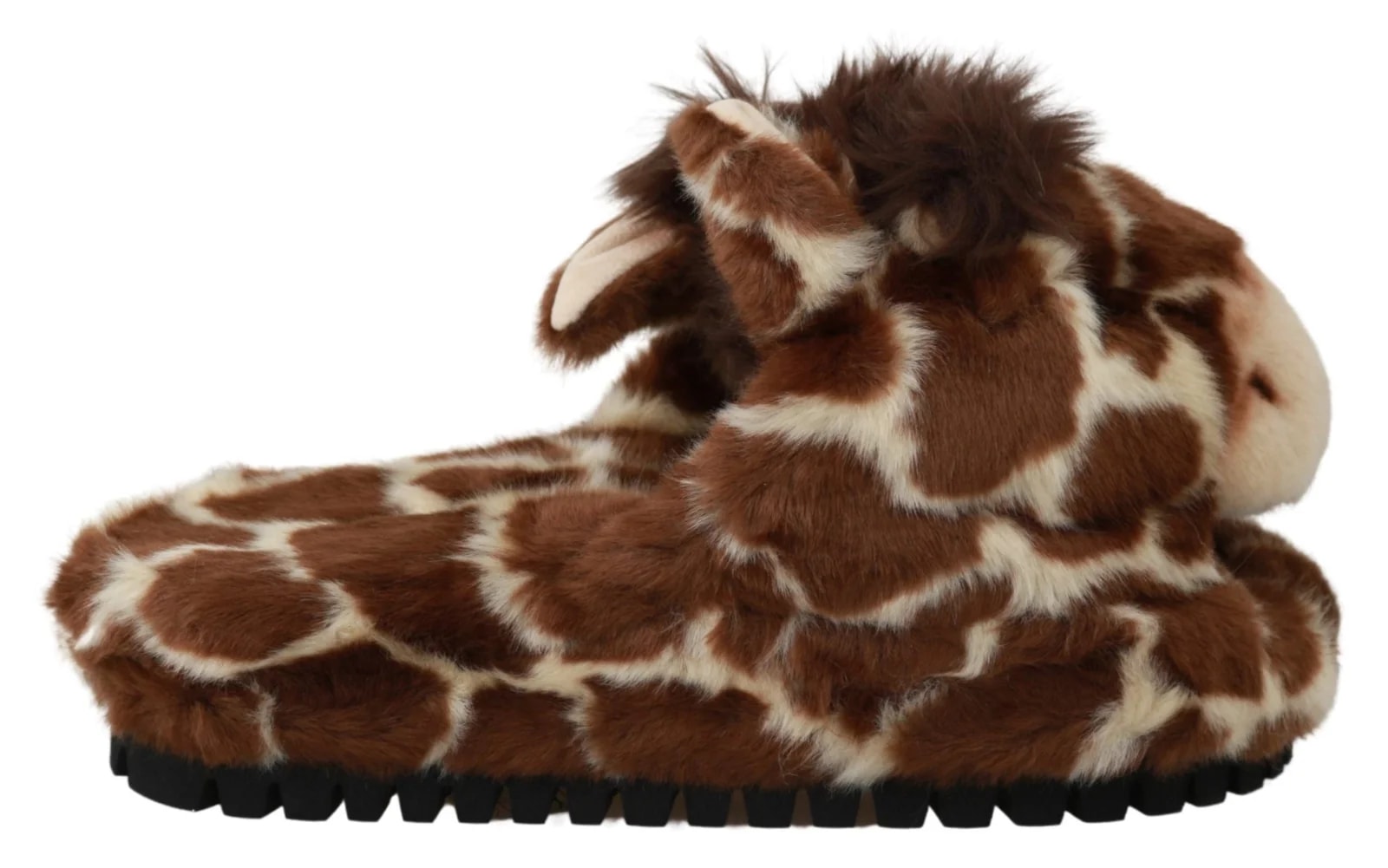 Dolce & Gabbana — Dolce & Gabbana Giraffe Slippers — Designer Shoe — resale