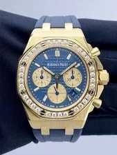 Audemars Piguet Royal Oak Offshore 26231BA Diamond Blue Dial With P 2